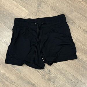 Classic Black Athletic Shorts for Women